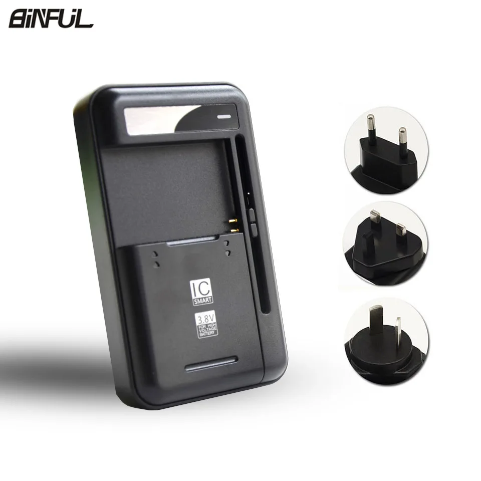 

Battery Charger For Blackview A7/A20/A30 Huawei Nokia Xiaomi Sony Mobile Cell Phone USB Charging EU/UK/US/AU Plug Led Screen