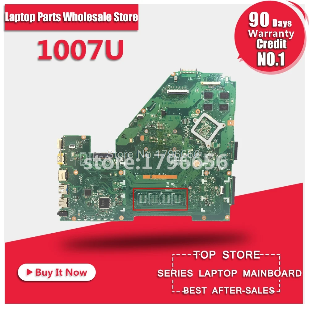 Новая материнская плата X550CC для For Asus R510C R510CC X550CL Y581C ноутбука 1007/2117 100%