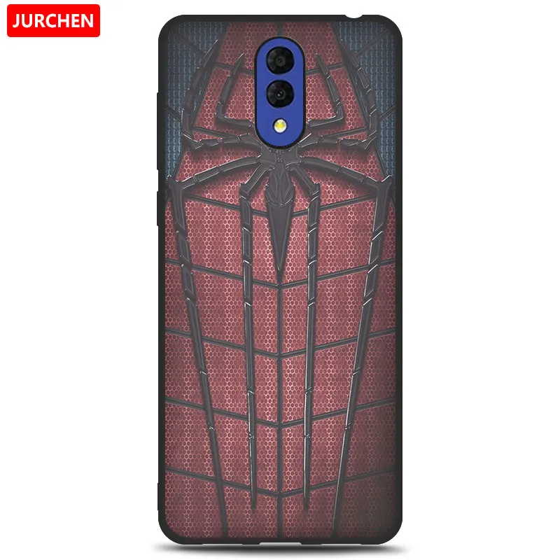 JURCHEN Case For Alcatel 3L Case Soft Tpu Silicone Back Cover For Alcatel 3L 3 L Case Cover Funda Printing Bag Cartoon - Цвет: 51