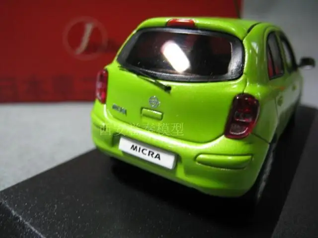 J-коллекция 1:43 NISSAN MICIA 2010 сплав модель автомобиля литье под давлением металлические игрушки подарок на день рождения для детей мальчиков