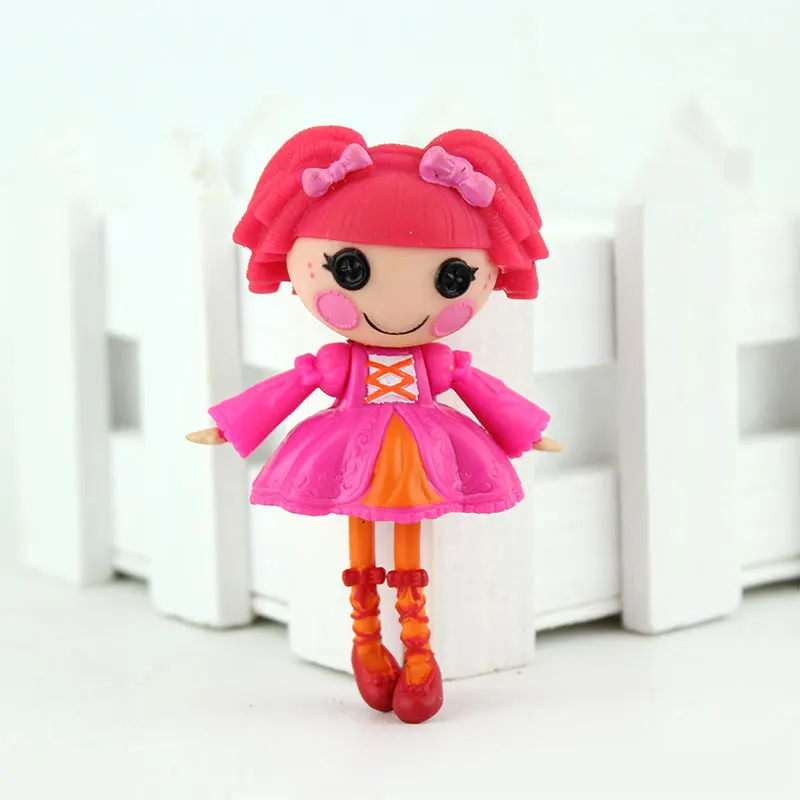 1 шт. 3 дюйма оригинальные MGA куклы Lalaloopsy Мини Куклы для девочек игрушка игровой домик каждый уникальный