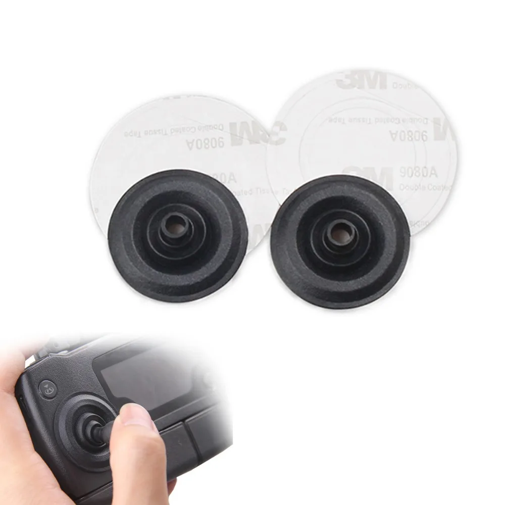 

2Pcs Silicone Joystick Protector Thumb Stick Cover Anti-dust Protection for DJI Spark Mavic Pro Remote Controller