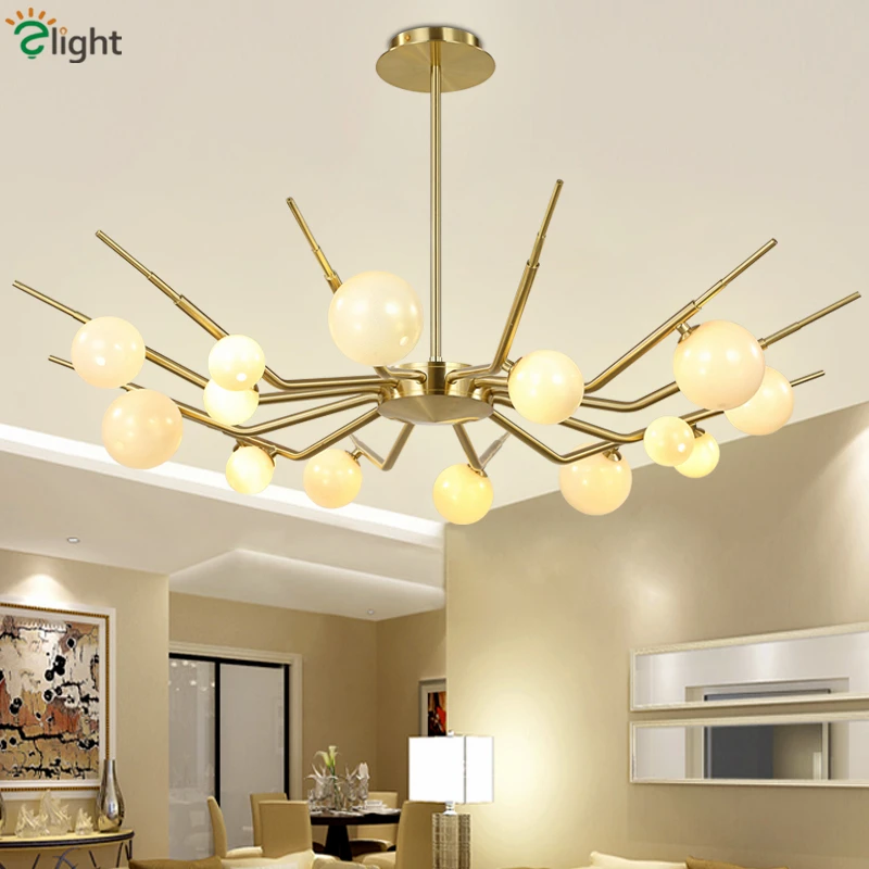 

Nordic Pendant Chandelier Gold Lindsey Post Modern Led Chandelier G4 Chandelier Lighting Living Room Drop Light Led Lamp
