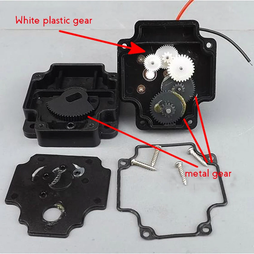 DC 5V мотор-редуктор для электронного замка с пластиковой шестерней и металлической шестерней вращение на 90 градусов для снижения скорости двигателя DIY игрушка маленький мотор