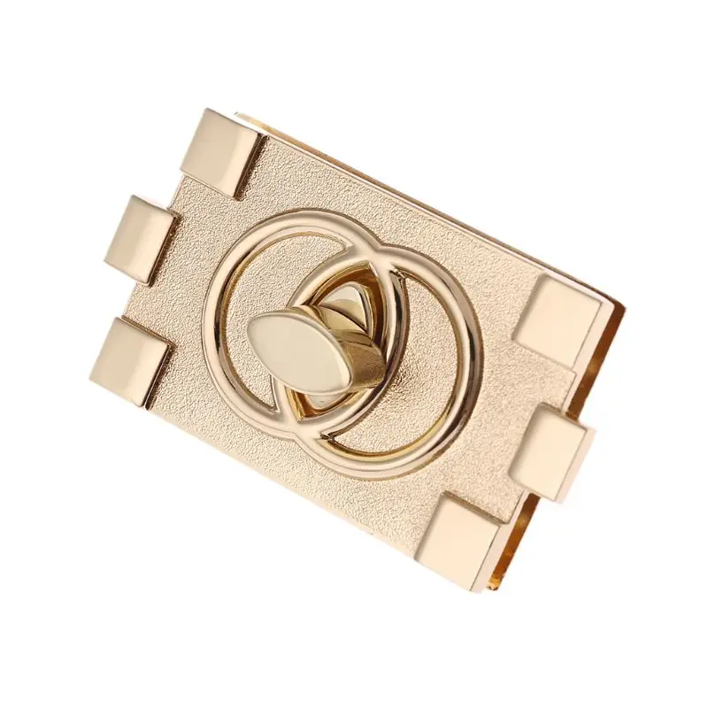 

Rectangle Shape Clasp Turn Lock Twist Locks DIY Leather Handbag Bag Hardware Accessories High Quality 100%