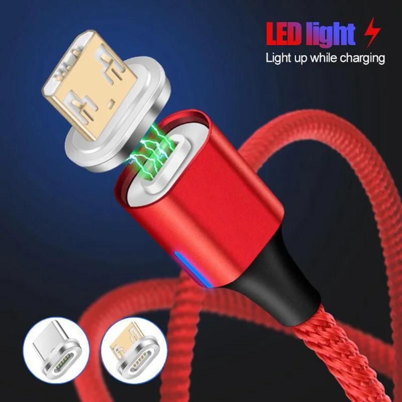 

USB Magnetic Charger Cable For iPhone 10 X XS MAX XR Data Sync Magnet Fast Charging For iphone 8 7 6S Plus Moible Phone Cables