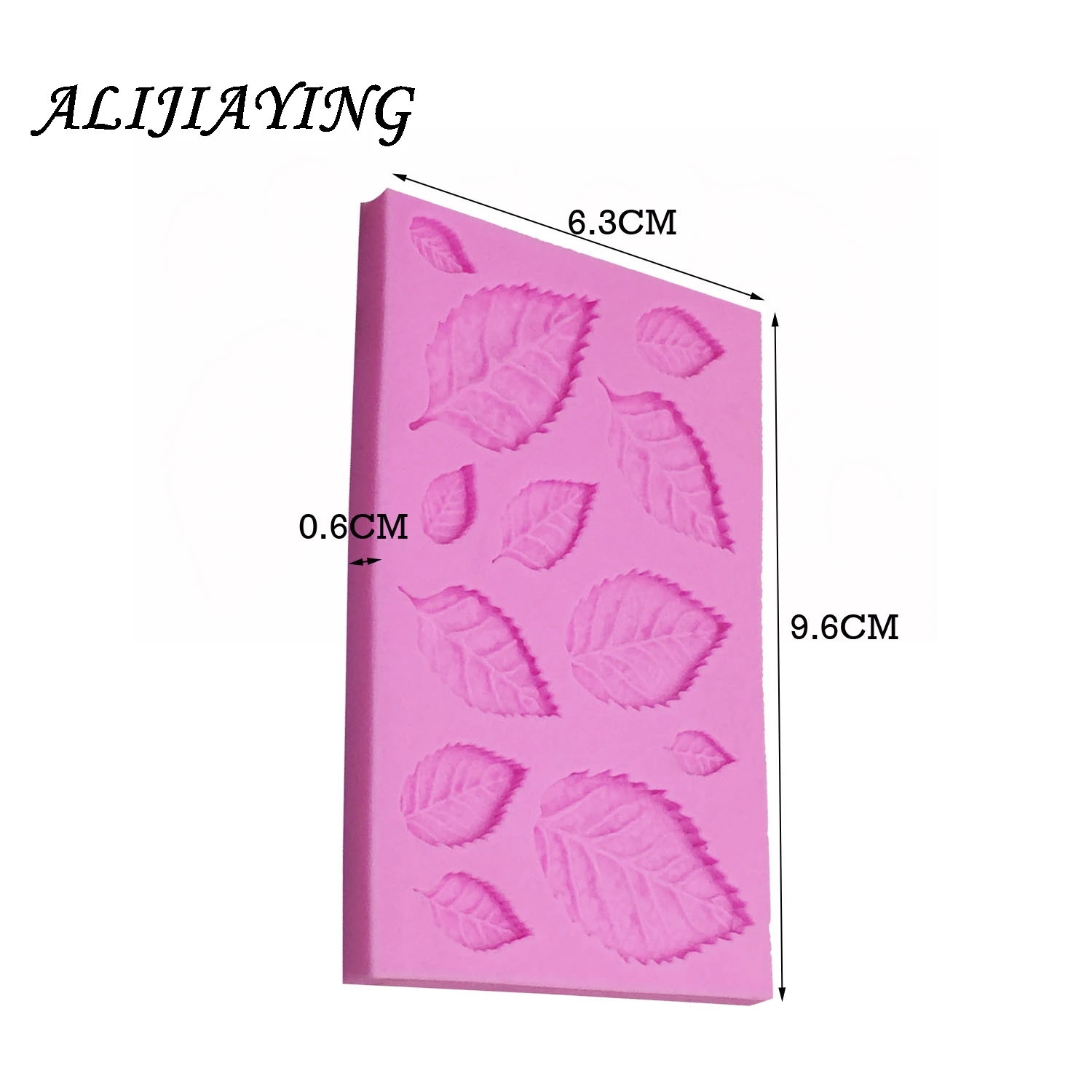 Листья Рождественского дерева/Роза силиконовая форма в виде листьев/DIY Инструменты для изготовления шоколада/печенье плесень/помадка торт плесень D0967
