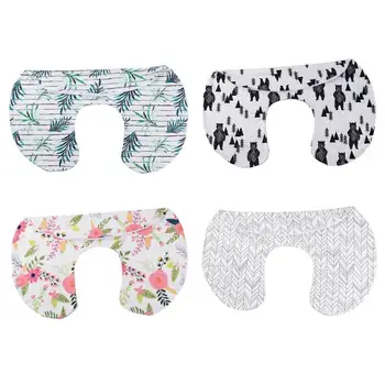

New Polyester Fibre Nursing Pillowcase Infant U-shaped Pillowslip Feeding Waist Cushion Cover Breastfeeding Pillow