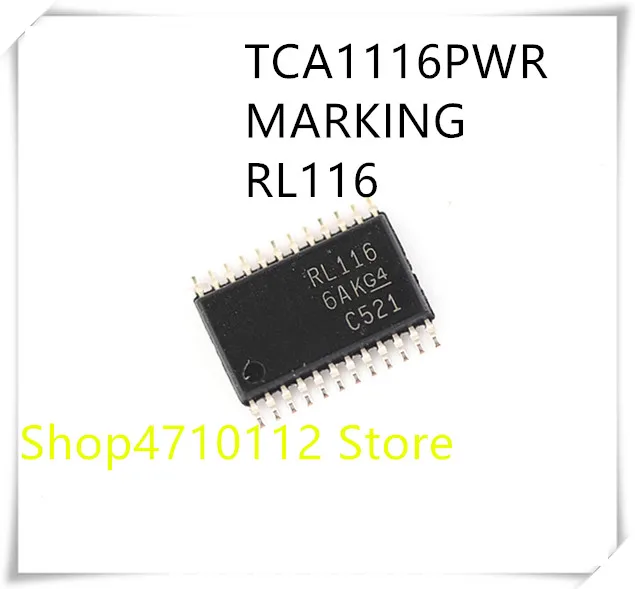 NEW 10PCS LOT TCA1116PWR TCA1116 MARKING RL116 TSSOP 24 IC