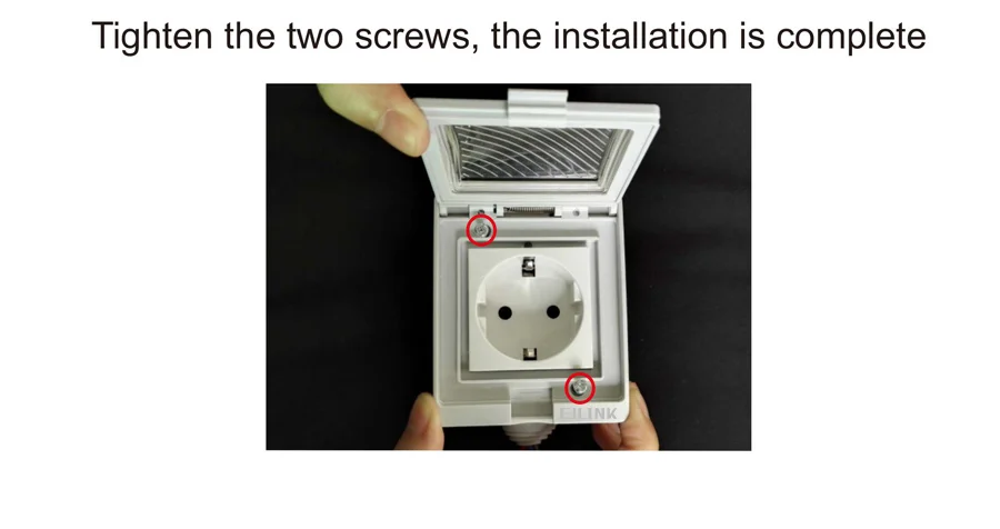 EJLINK Wifi Plug Socket IP55 Waterproof Smart Outlet Ewelink App Remote Control Outdoor Wifi Plug IOS and Android App Control (11)