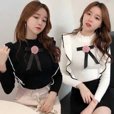 Women's dress autumn and winter style corduroy round collar lantern sleeve long sleeve (1)