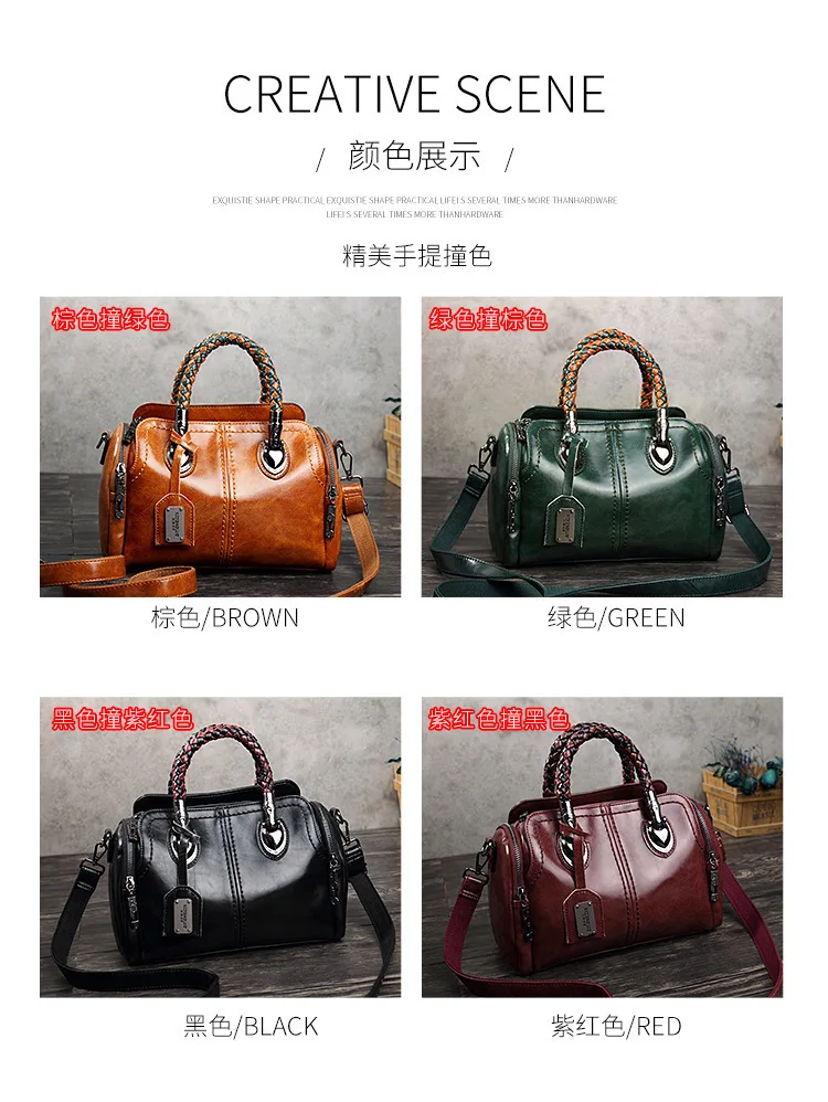 Kajie, винтажные женские сумки из натуральной кожи, роскошные дизайнерские сумки известных брендов, сумка на плечо, женская сумка