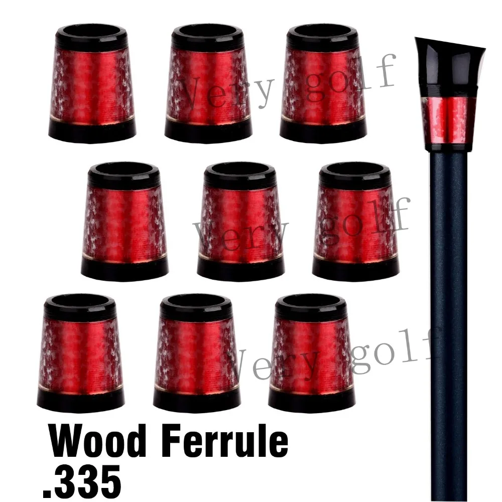 

Free Shipping Genuine10pcs Red Golf Ferrules OME.335 for Driver Fairway Wood
