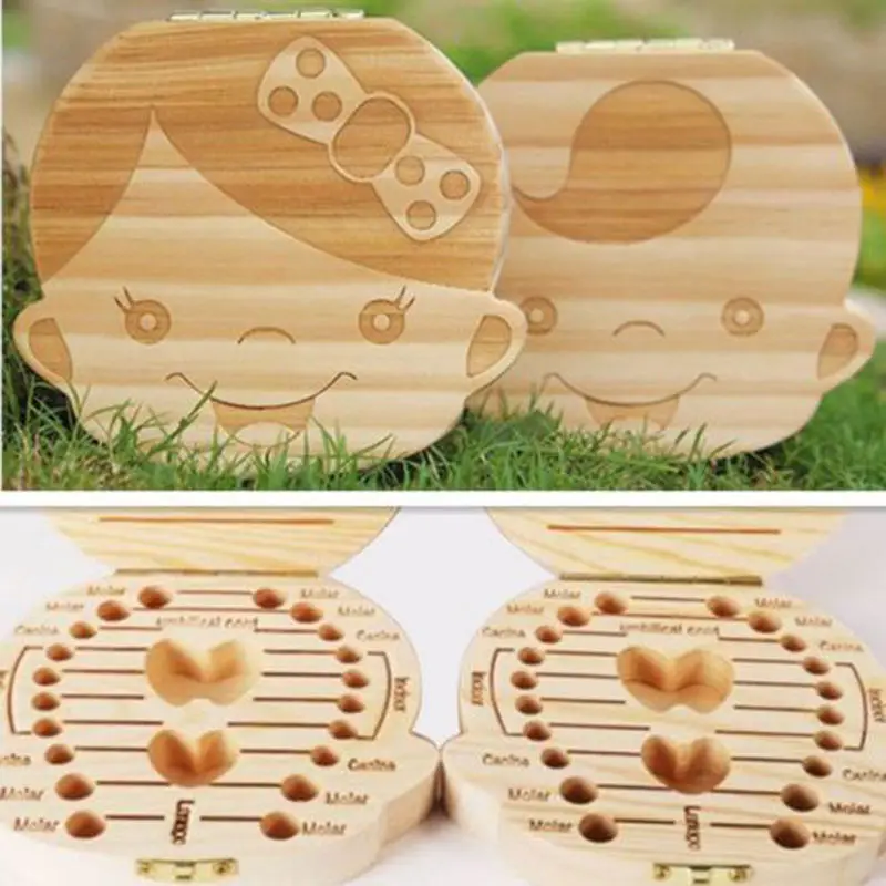 

Personalised Wooden Baby Tooth Fairy Box Boy/Girl Box Saver Box Storage Meaning