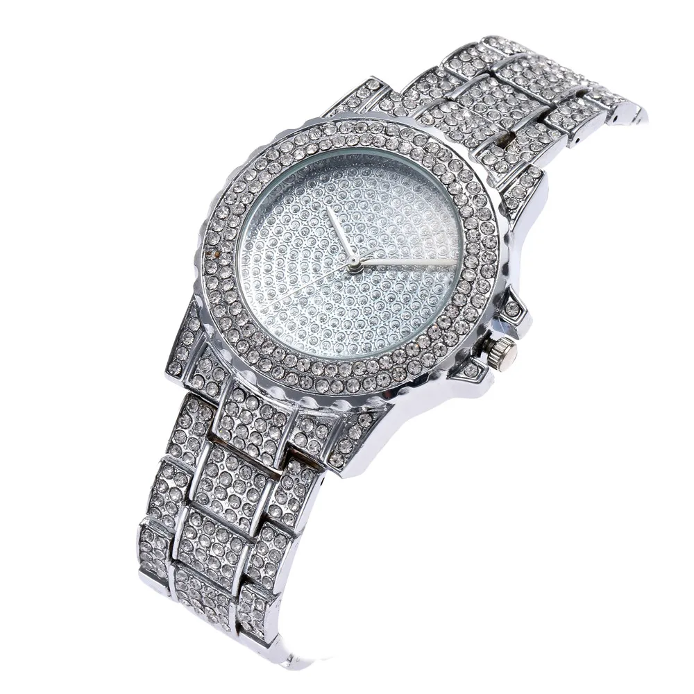 Женские кварцевые часы женские часы модные повседневные женские наручные часы женские кварцевые золото хрусталь алмаз для женщин Reloj Mujer