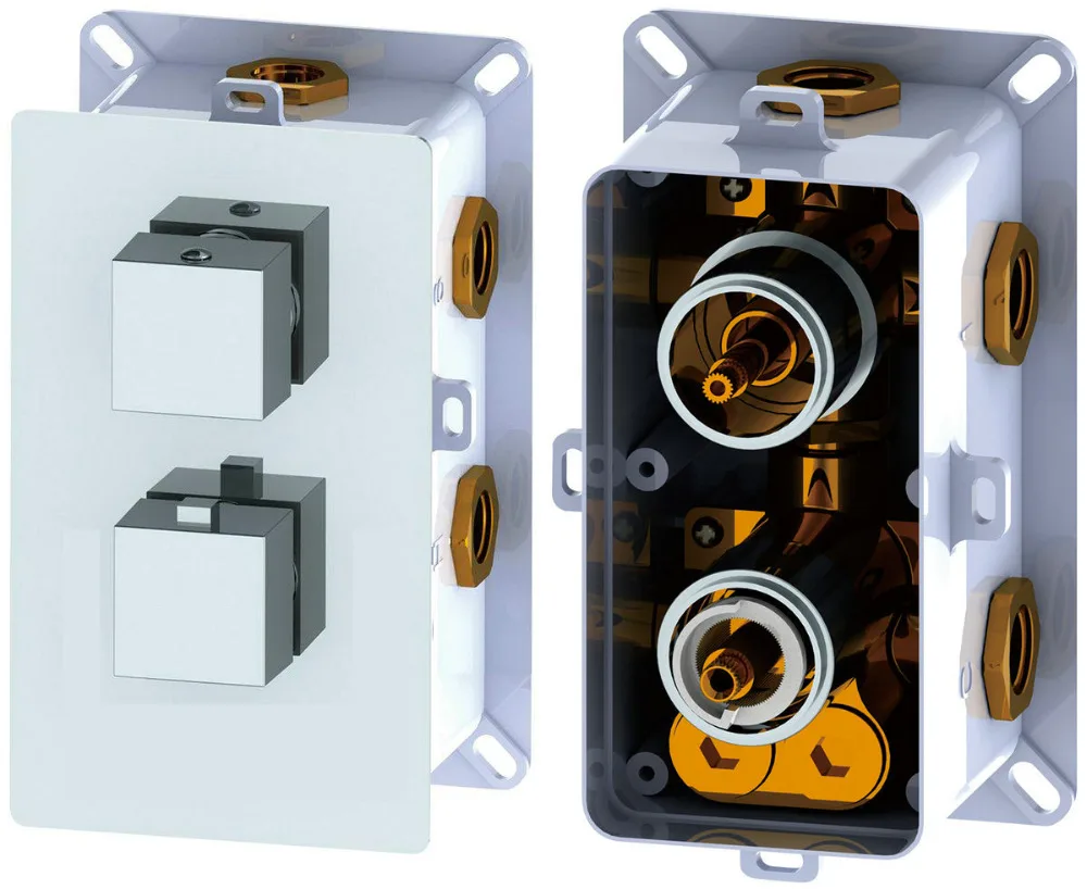 Thermostatic Mixing Valve Wall Mounted Shower Mixer Controller