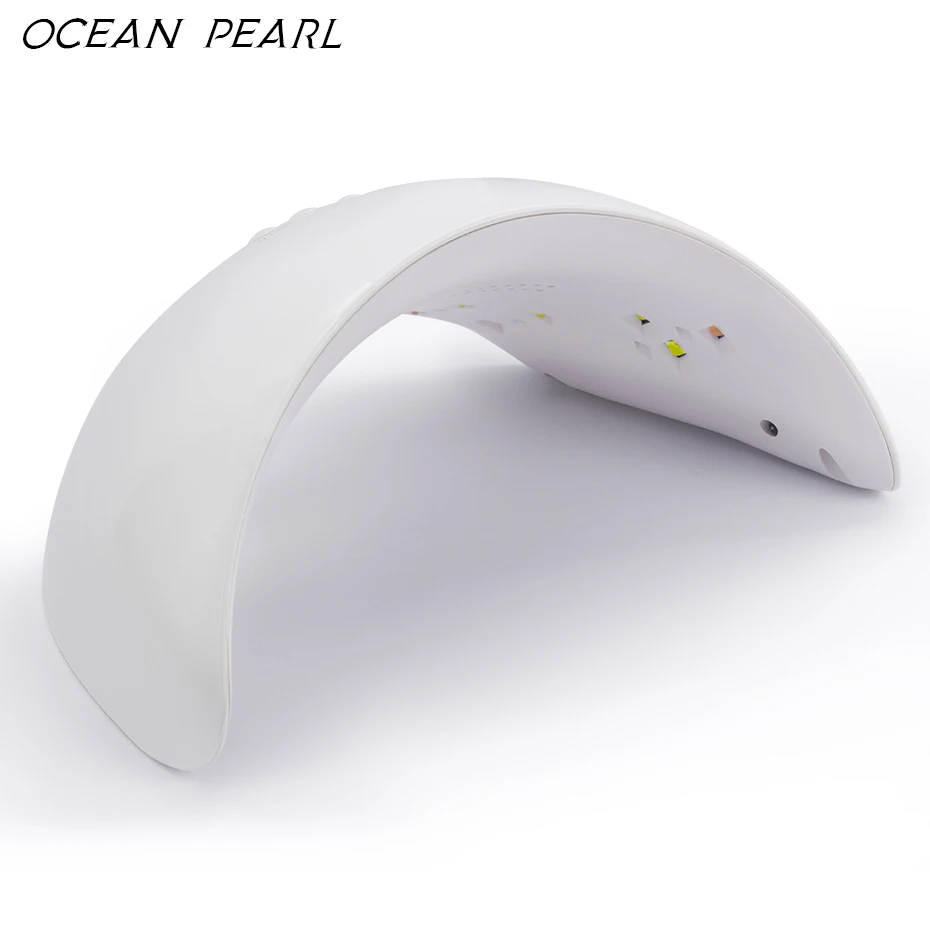 

OCEAN PEARL SUN6SE 36W UV LED Nail lamp 18 LEDs Nail Dryer Diamond Shaped White Light Curing for UV Gel Nails Polish Nail Art