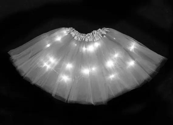 Юбка пачка для девочек со светодиодной подсветкой|skirt|fro |