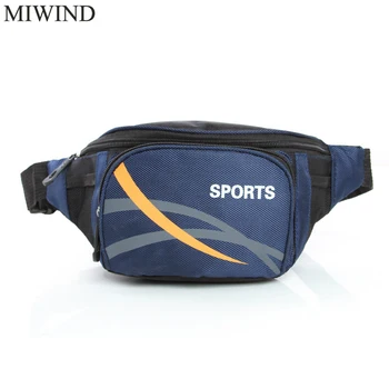 

Free Shipping Waterproof Waist Pack For Men Women Casual Functional Fanny Pack Hip Money Belt Travel Mobile Phone Bag WUP103