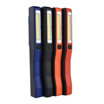 

COB Hand Torch Magnetic Rechargeable LED Inspection Light Mini Metal LED Flashlight Inspection Light with Magnet Camping Work