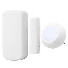 siren sirena alarma Wireless Security Alarm 1 Sound Light Siren 2 Infrared Sensor 2 Magnetic Sensor(JD11+03D+06A) sound