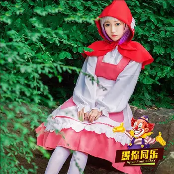 

Anime Miss Kobayashi's Dragon Maid Kanna Cosplay Costume Maid Uniforms Full Set Dress For Girl Cosplay Costume