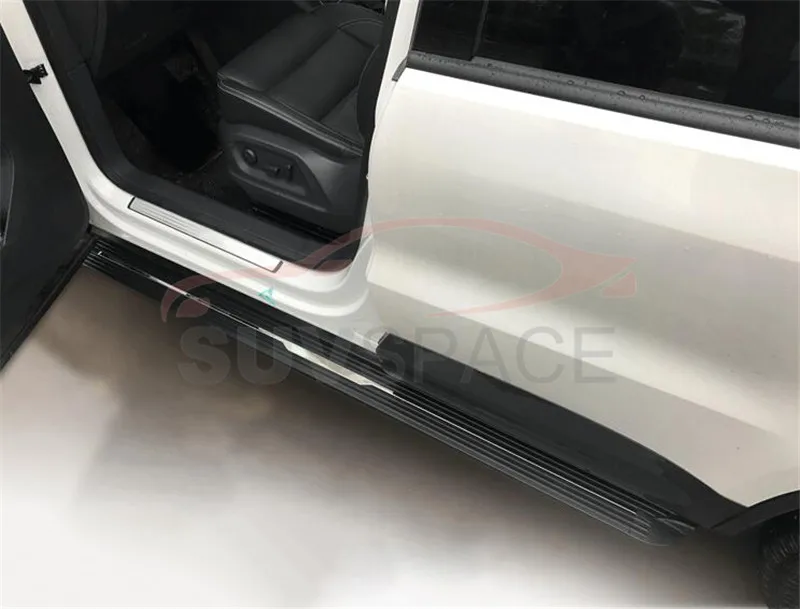 Алюминиевая боковая подножка Nerf Bar для VW Volkswagen Tiguan все пространства 2017 2018|Педали| |
