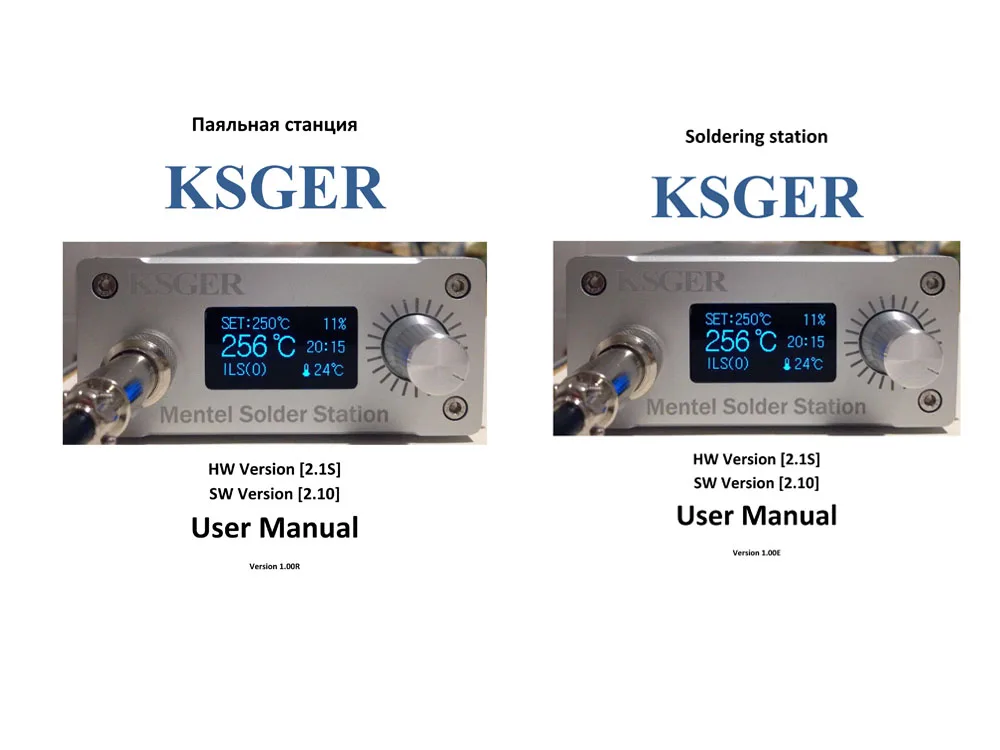 KSGER T12 DIY паяльник STM32 V2.1S OLED сварочные наконечники алюминиевая ручка контроллер инструмент Электрический Stailess сталь