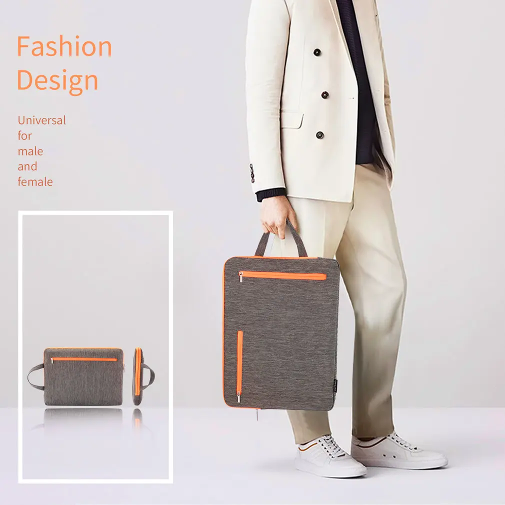 

1 Inch Waterproof Laptop Case Bag Organizer with Handle for Laptop / Notebook / for MacBook Protection Briefcase