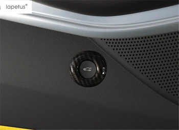 

Lapetus Accessories Fit For Chevrolet Camaro 2016 - 2020 Rear Tail Trunk Door Switch Control Button Frame Molding Cover Kit Trim