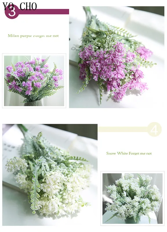Milan thyrsiflorum flores artificiais 9