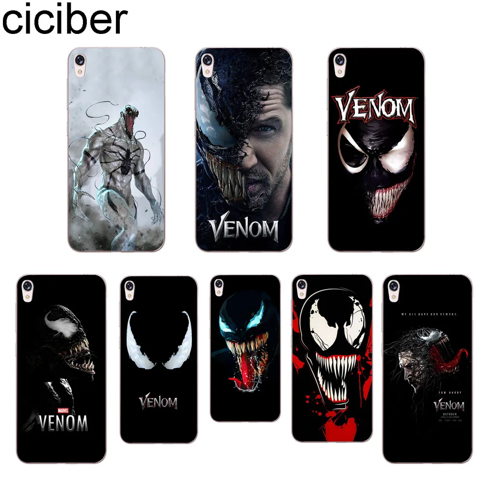 

ciciber Marvel Venom Phone Case for ASUS Zenfone 3 Max ZC520TL Cover for ZenFone Live 3 GO ZB501KL ZB500KL Soft TPU Fundas