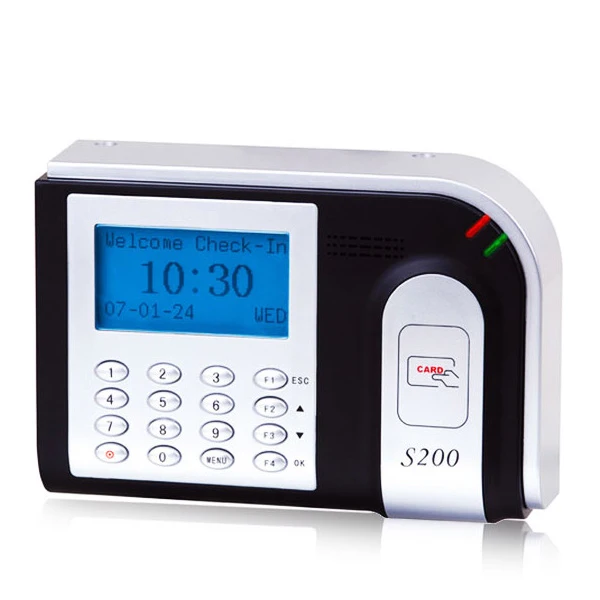 

[HFSECURITY] ID Card Standard Punch Card Reader Time Machine Clock RFID Time Attendance TCP/IP Lowest Price Card Time Recording