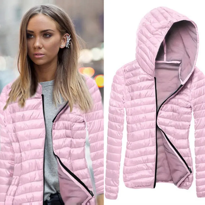 Female Women Warm Basic Coats Winter Autumn Jackets Overcoat Irregular long-Sleeved Casual Womens Jacket Coats