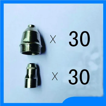 

Free shipping 60Pcs P80 Panasonic Air Plasma Cutting Cutter Torch Consumables,Cutting material spare parts welding accessories