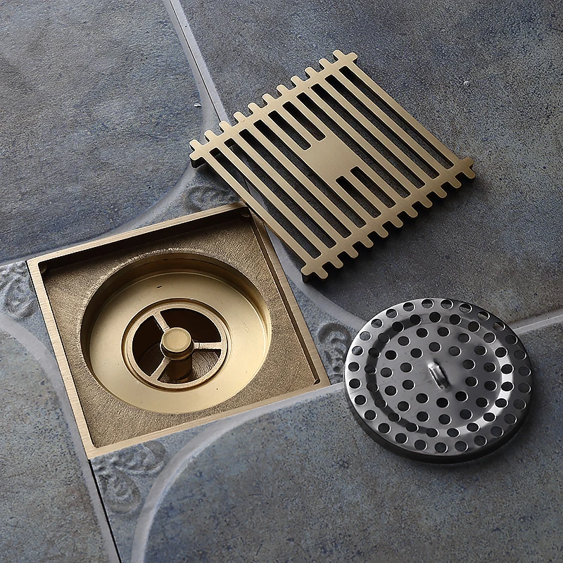 Bathroom Accessories Floor Drain Kitchen Accessories Brass Shower Floor