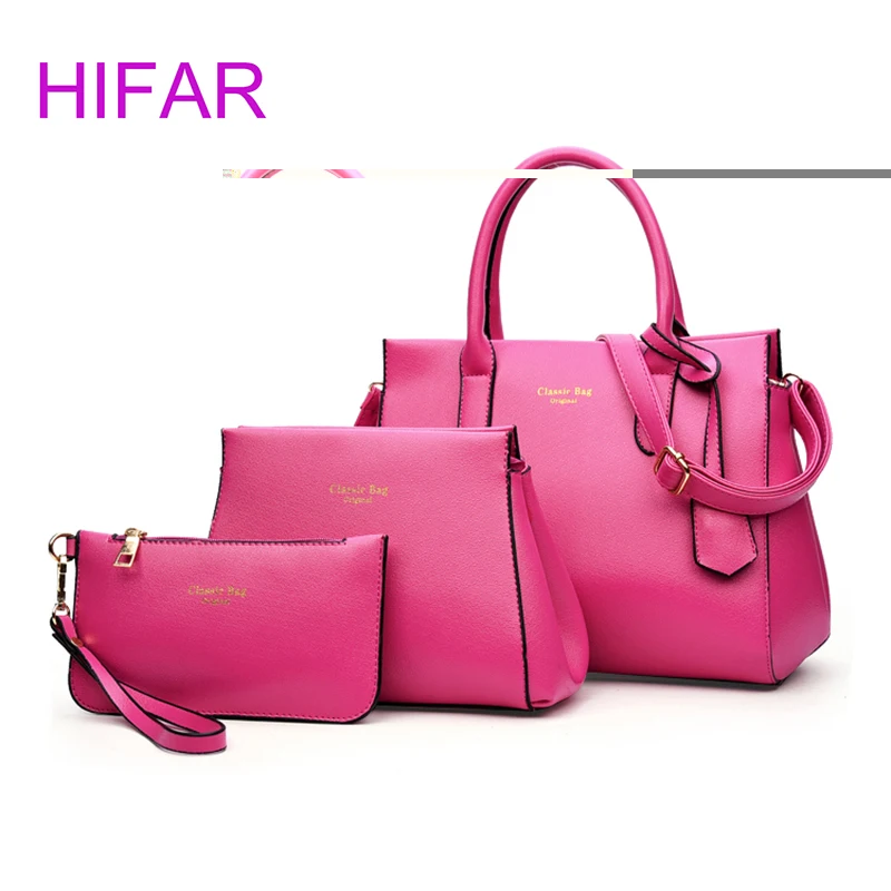 

2017 Fashion women bags handbag tote over shoulder sling crossbody leather female set bag fringe Candy color lady