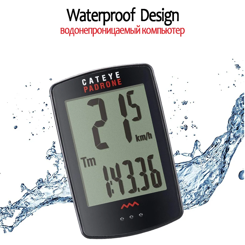

Cycling Computer Wireless Bicycle Speedometer Include Speed Sensor CATEYE Bike Computer