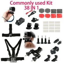 SANGER for Gopro Accessories Chest Head Strap Monopod Floating Mount for Xiaomi Yi Action Camera Go Pro Hero5 4 3+ Sjcam Sj4000