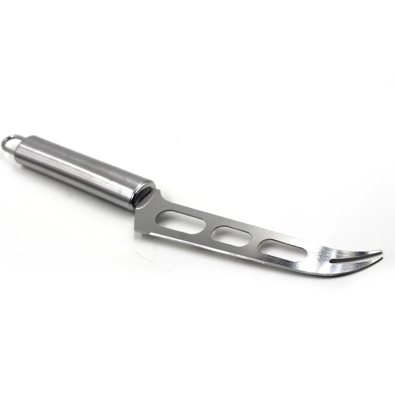 Multifunction Cheese Knife With Forked Tip Serrated Kitchen Cooking