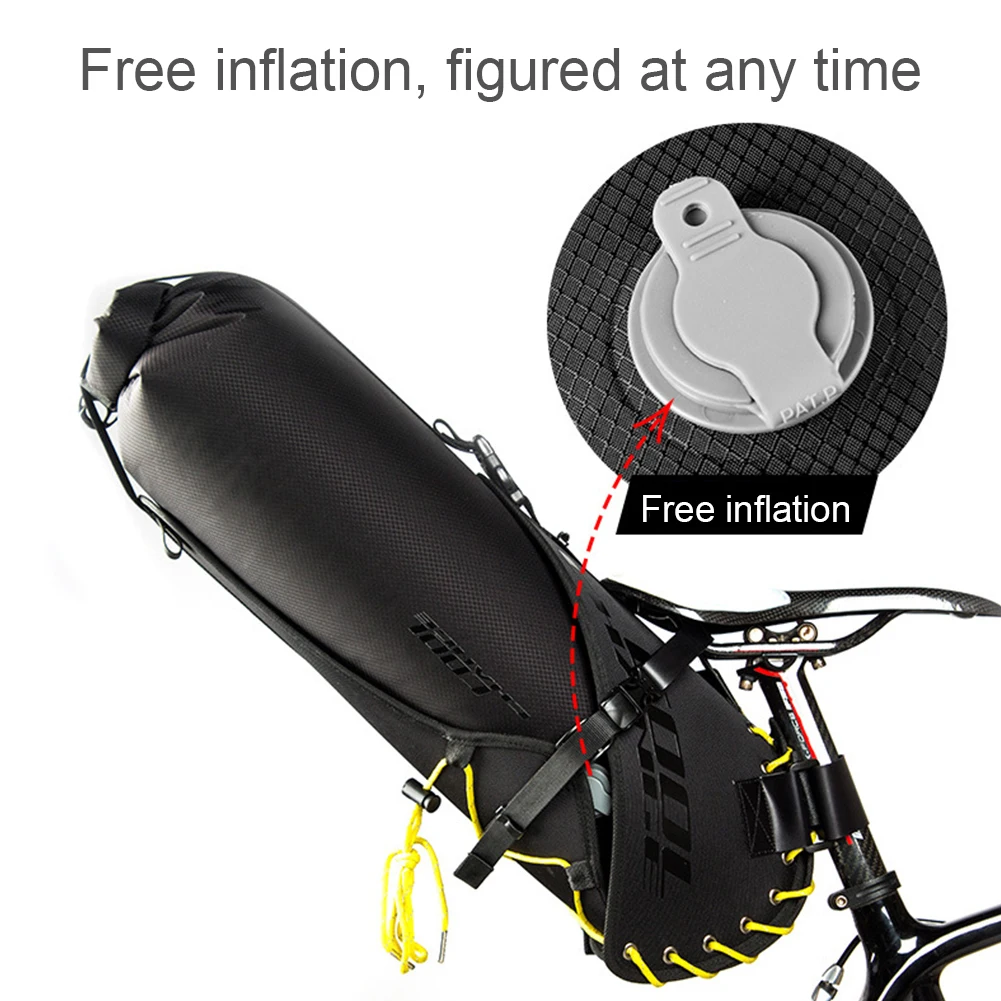 Clearance 20L Large Capacity Bicycle Tail Bag Full Waterproof Mountain Bike Rear Hanging Frame Bag Riding Road Cycling Equipment 1 Clearance 20L Large Capacity Bicycle Tail Bag Full Waterproof Mountain Bike Rear Hanging Frame Bag Riding Road Cycling Equipment 1