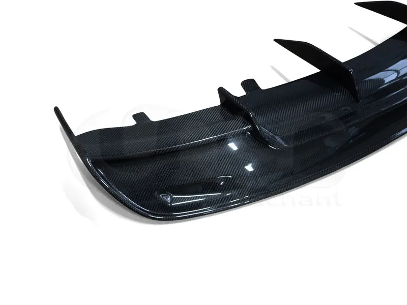 2012-2015 Tesla Model S Revozport R-Zentric Style Rear Diffuser CF (5)