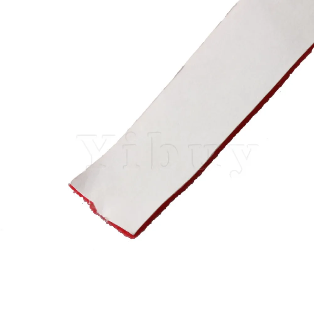 Yibuy 51.18x0.75inch Red and White Replacement Piano Spring Rail Felt for Piano Keyboard Maintenance Musical Instrument Parts