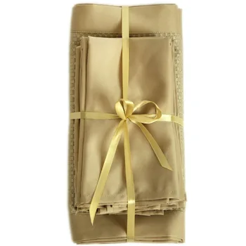 

Free Shipping Set of 1 pc Poly/Cotton Honeycomb Pattern Table Runner with 6 pcs Matching Napkins Gift GIFT SET