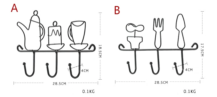 Креативный магазин одежды металлический декоративный крючок для пальто креативный домашний кухонный крючок для ванной комнаты