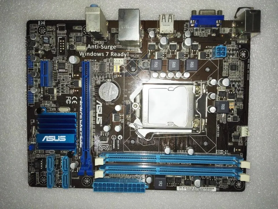 ASUS P8H61-M LX3 плюс б/у desktopmotherborad DDR3 LGA 1155 Поддержка I3 I5 I7 Intel H61