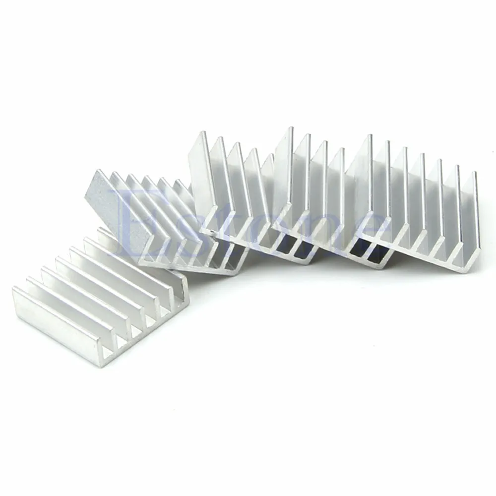 Алюминиевый теплоотвод 5 шт. светодиодный чип памяти IC 14x14x6 мм|heat sink|aluminum heat sinkaluminum