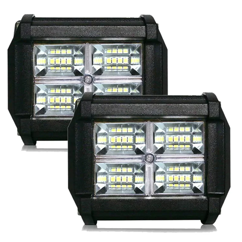 

Led Work Light 12V 48W 4inch Auto Spotlight Beam Offroad Car Headlights barra Led 4x4 for Truck Tractor motorcycle boat lamps