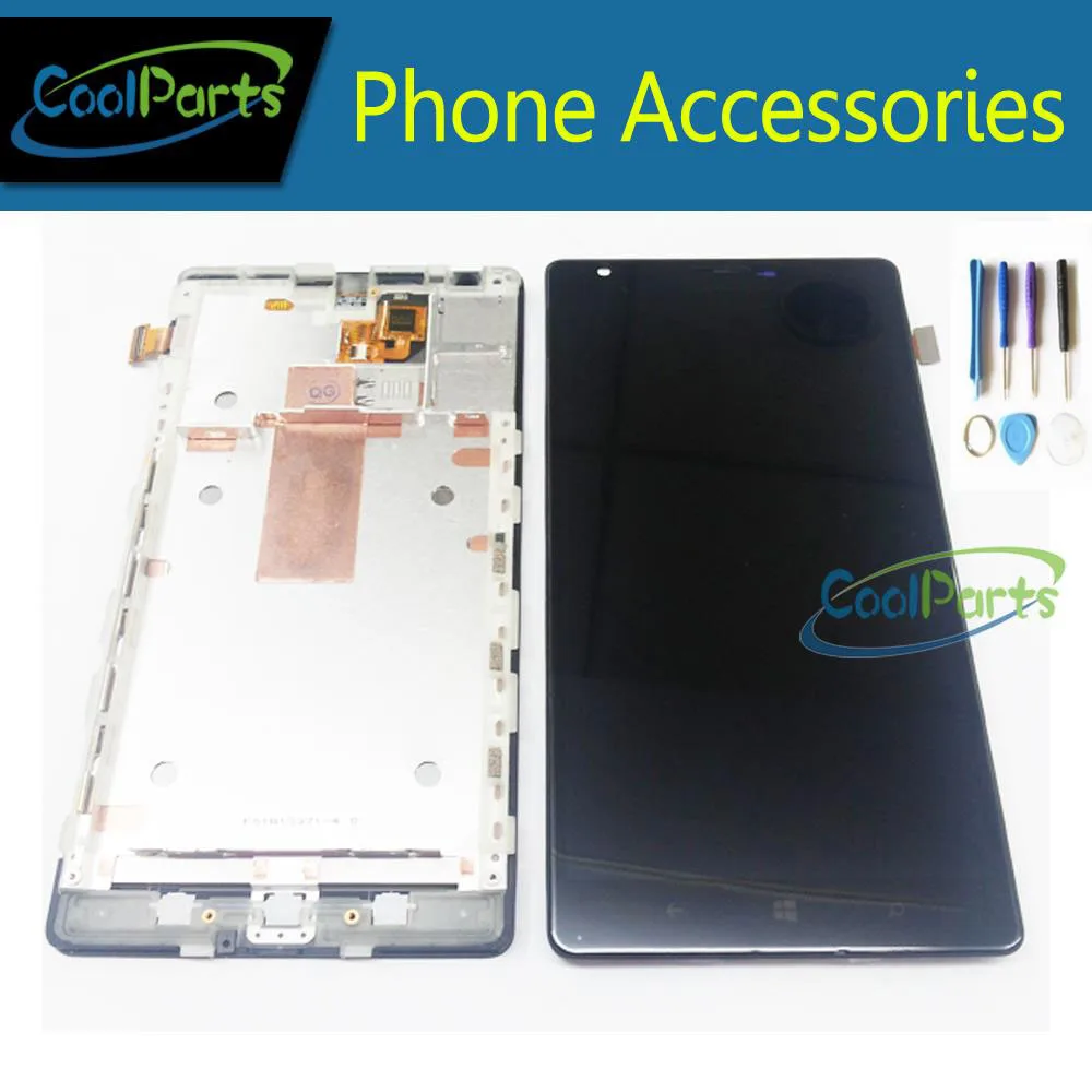 

Original Quality For Nokia Lumia 1520 N1520 LCD and Touch Screen Digitizer With Frame Full Set 1PC/Lot