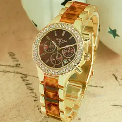CONTENA женские часы роскошные часы Для женщин часы Авто Дата женские часы saat montre femme relogio feminino
